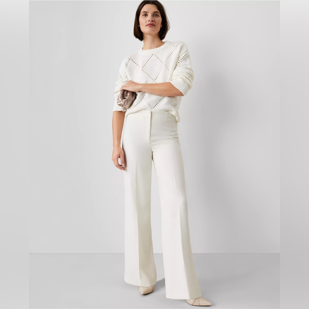 Ann Taylor The Perfect Wide Leg Pant 837585